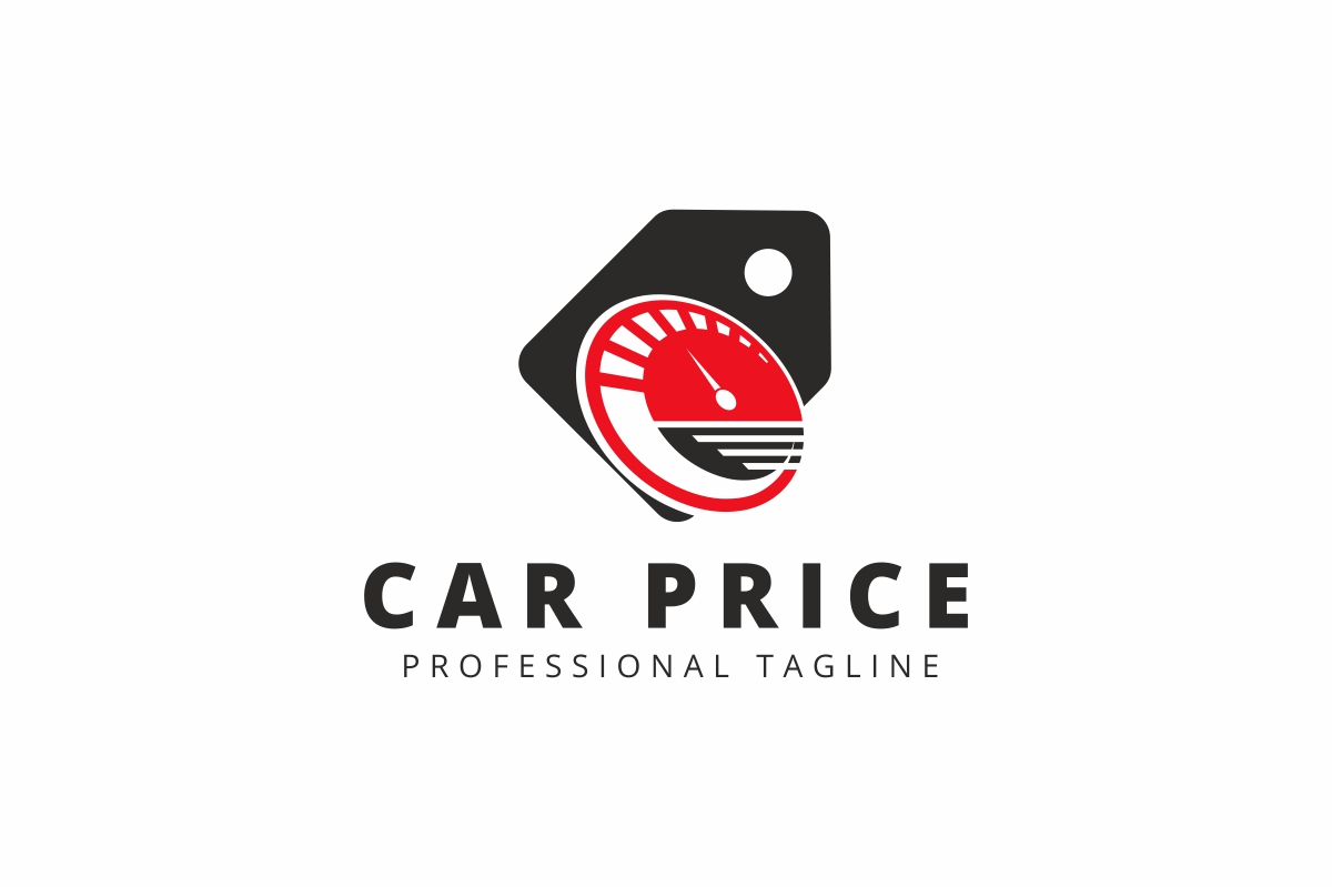 Download Шаблон логотипа "Car Price Logo Template" / Car Price Logo Template - Шаблон логотипа на тему графика auto automobile logo car dealer gauge mechanic mjcreative rent a speed