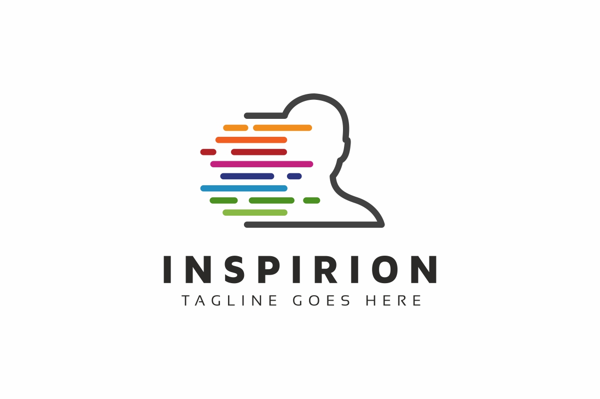 Download Шаблон логотипа "Inspirion Logo Template" / Inspirion Logo Template - Шаблон логотипа на тему графика abstract analysis app business colorful communication concept connect corporate creativity developer entertainment face fresh generation human innovation internet body