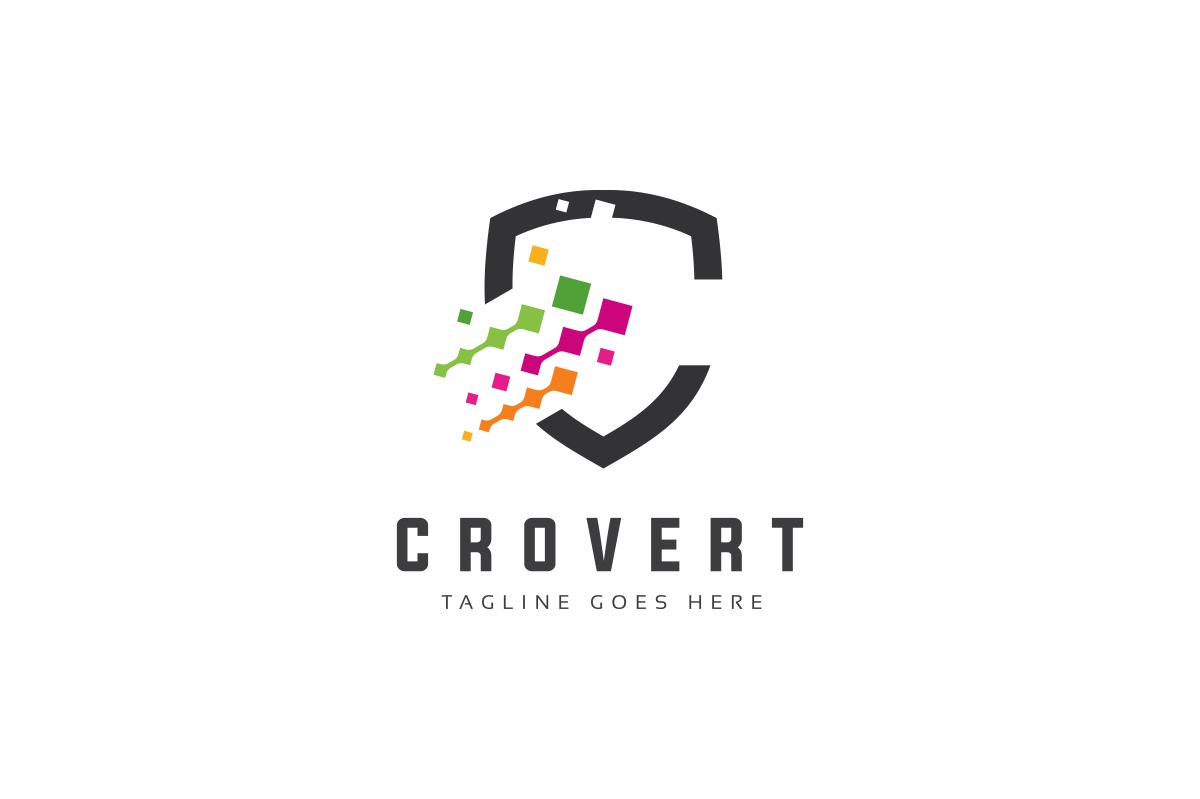 Download Шаблон логотипа "Crovert C Letter Logo Template" / Crovert C Letter Logo Template - Шаблон логотипа на тему графика agency brand branding business c letter company concept core cortex create creation creative engineer firm group identity media modern protection
