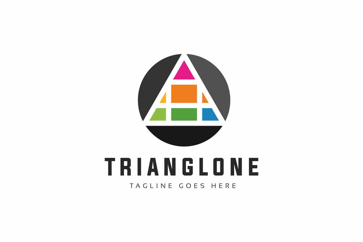 Download Шаблон логотипа "Triangle Logo Template" / Triangle Logo Template - Шаблон логотипа на тему графика 3d app bold collaborative colorful concept consulting corporate creative digital dynamic financial internet investment marketing media modern multimedia professional software