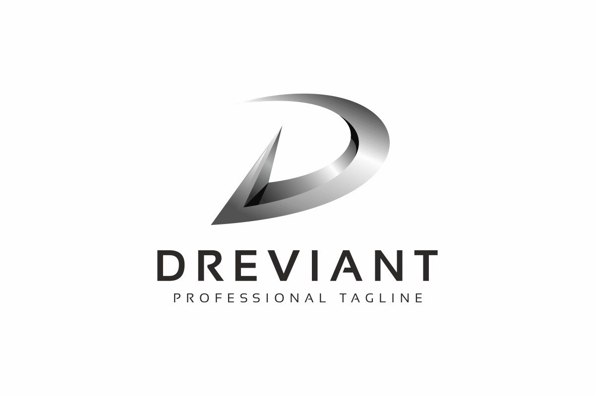 Download Шаблон логотипа "Dreviant D Letter Logo Template" / Dreviant D Letter Logo Template - Шаблон логотипа на тему графика auto box brand branding business corporate creative cube cubic cubical d letter logo data digital dimension diversity dream expertise hexagonal