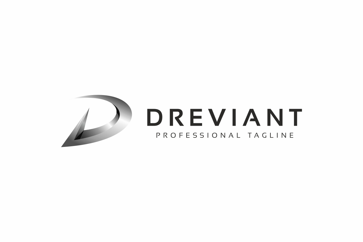 Download Шаблон логотипа "Dreviant D Letter Logo Template" / Dreviant D Letter Logo Template - Шаблон логотипа на тему графика auto box brand branding business corporate creative cube cubic cubical d letter logo data digital dimension diversity dream expertise hexagonal