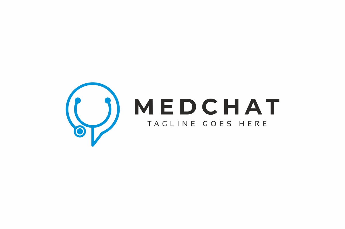 Download Шаблон логотипа "Medical Chat Logo Template" / Medical Chat Logo Template - Шаблон логотипа на тему графика animal care charity clinic identity clinical brand creative home building diseases doctor drugs family health homeless ong illness life live