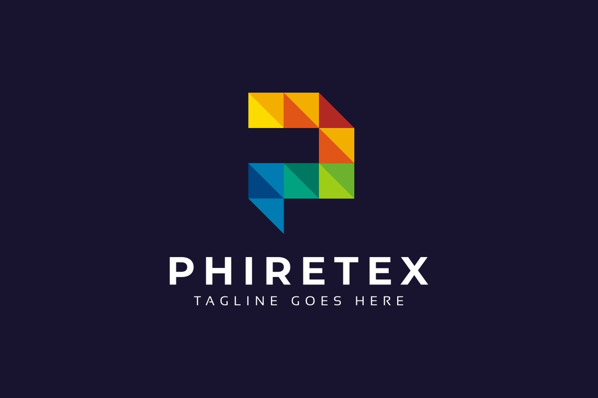 Download Шаблон логотипа "Phiretex P Letter Logo Template" / Phiretex P Letter Logo Template - Шаблон логотипа на тему графика abstract box brand branding business consulting corporate creative cube cubic cubical development digital gaming hexagon hexagonal identity letter marketing media