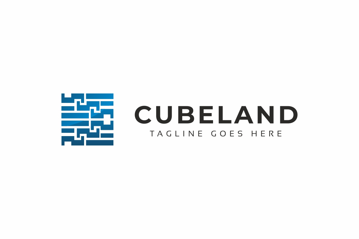 Download Шаблон логотипа "Cubeland Logo Template" / Cubeland Logo Template - Шаблон логотипа на тему графика abstract architect block box business collaboration communication consultant corporate cube cubical data digital endless entertainment exchange expert hexagon hexagonal infinite