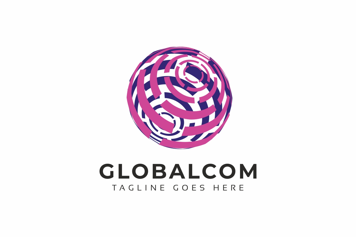 Download Шаблон логотипа "Global Logo Template" / Global Logo Template - Шаблон логотипа на тему графика abstract agency agent agents apparel application brand branding business clean clothing club community company concept cool corporation creative forum game