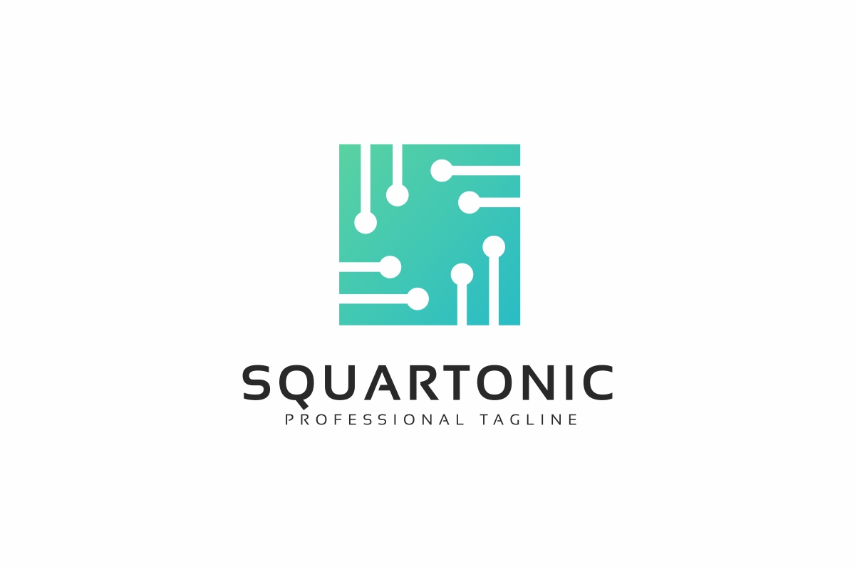 Download Шаблон логотипа "Squartonic Logo Template" / Squartonic Logo Template - Шаблон логотипа на тему графика agency box business changer company consult corporate endless exchange finance infinitbox infinity media professional square translate