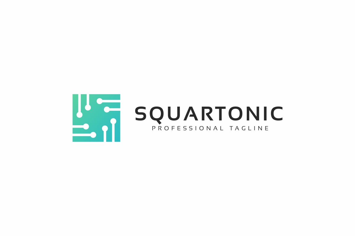 Download Шаблон логотипа "Squartonic Logo Template" / Squartonic Logo Template - Шаблон логотипа на тему графика agency box business changer company consult corporate endless exchange finance infinitbox infinity media professional square translate