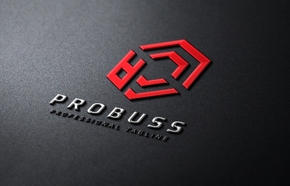 Download Шаблон логотипа "Probuss P Letter Hexagon Logo Template" / Probuss P Letter Hexagon Logo Template - Шаблон логотипа на тему графика abstract agency box brand branding consultant container core corporate creative cube cubical depth development dimension entertainment face gaming hexagon hexagonal