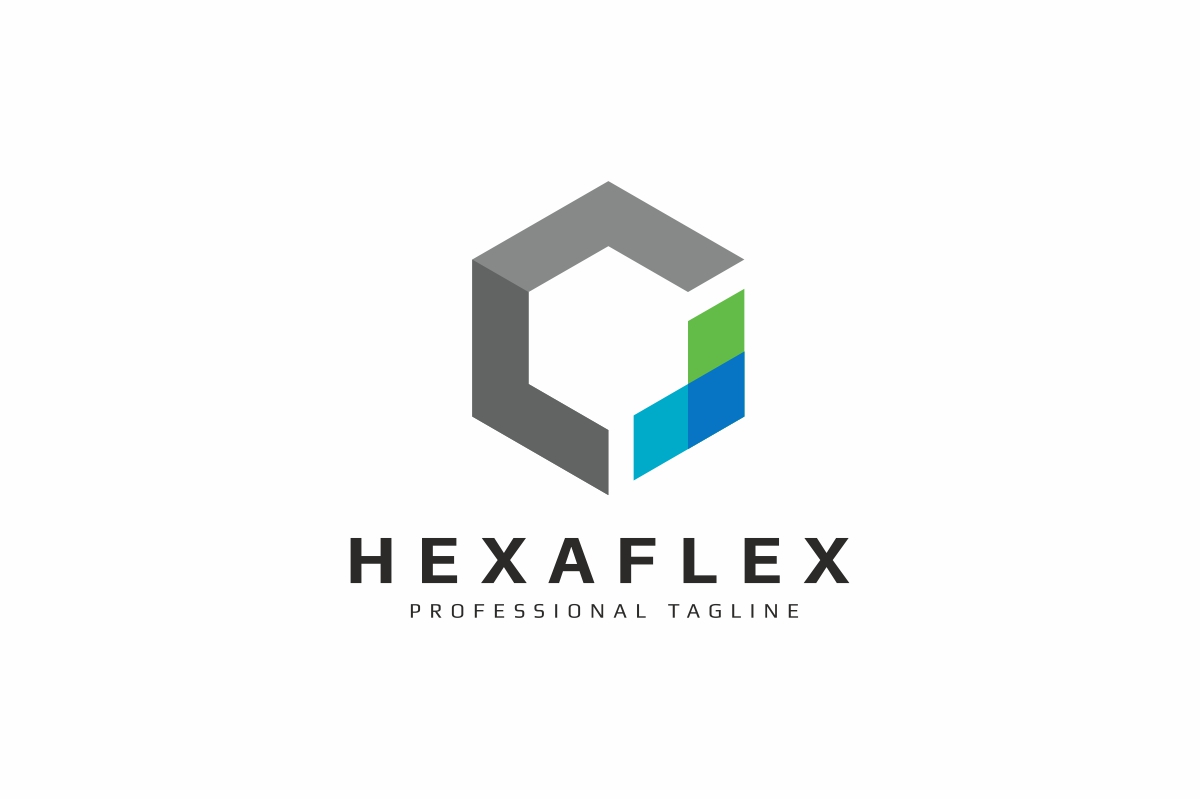 Download Шаблон логотипа "Hexagon Arrows Logo Template" / Hexagon Arrows Logo Template - Шаблон логотипа на тему графика abstract agency arrow box brainstorm brand branding consultant consulting corporate creative cube cubic cubical dimension firm hexagon hexagonal investment it