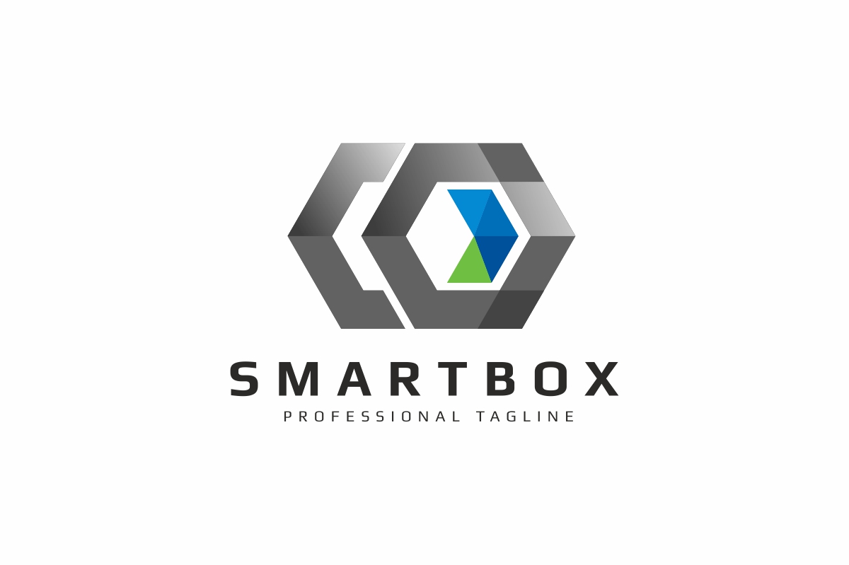 Download Шаблон логотипа "Smart Box Logo Template" / Smart Box Logo Template - Шаблон логотипа на тему графика chatting cloud computing communication concept conversation cool corporate creative logo cube design dialog icon innovative integrity it message mobile modern