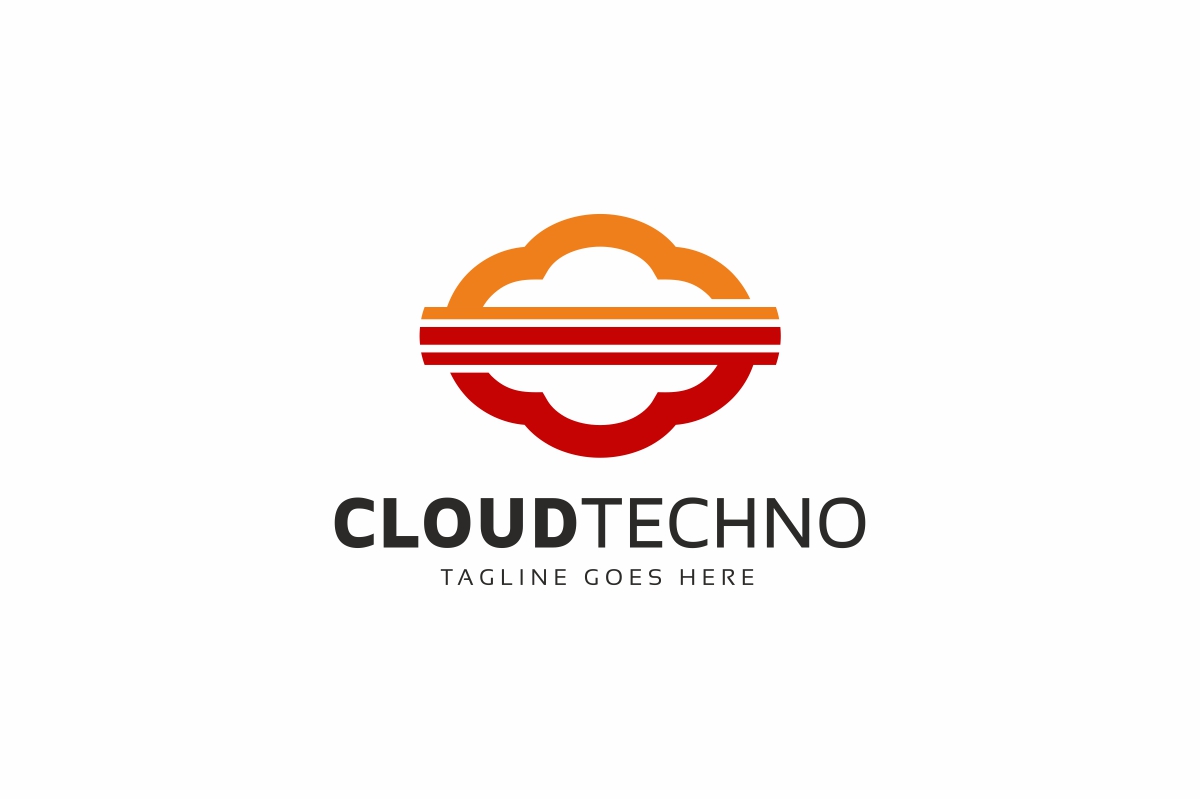 Download Шаблон логотипа "Cloud Tech Logo Template" / Cloud Tech Logo Template - Шаблон логотипа на тему графика app blue circuit cloud computing code coding compound computer connect connecting connection creative data electron electronic internet it mobile net