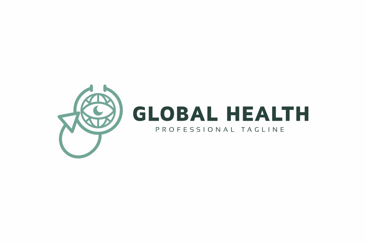 Download Шаблон логотипа "Global Health Logo Template" / Global Health Logo Template - Шаблон логотипа на тему графика ambulance building care clinic connected cross doctor doctors office earth emergency family globe group health healthcare healthy hospice hospital human