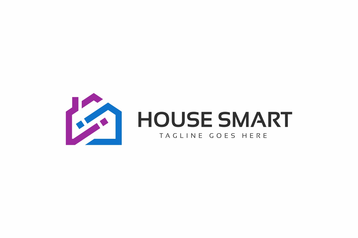Download Шаблон логотипа "House Infinity Logo Template" / House Infinity Logo Template - Шаблон логотипа на тему графика abstract black blue buy combination endless estate green home house infinity logo loop plumber professional property psd real realtor rent