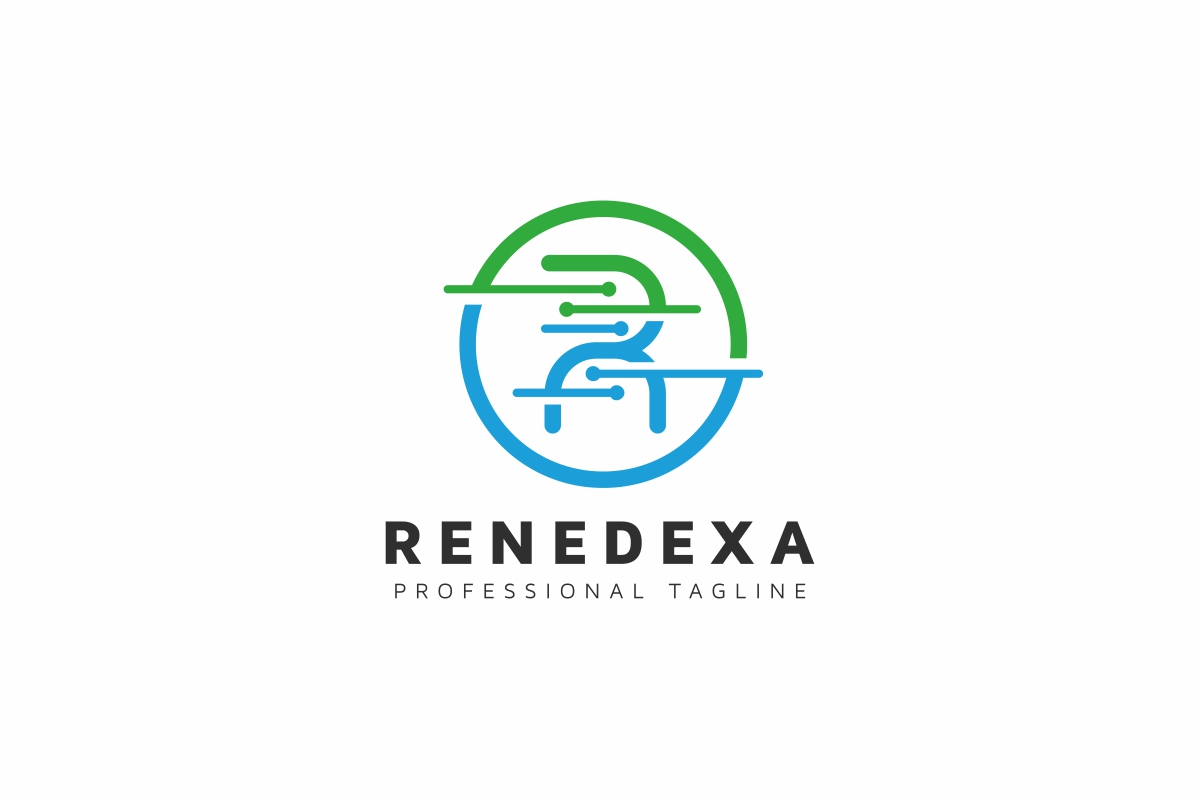 Download Шаблон логотипа "Circle R Letter Logo Template" / Circle R Letter Logo Template - Шаблон логотипа на тему графика alphabet auto automotive bike business car character characters circle letter logo market part parts r race racing rider rise rising