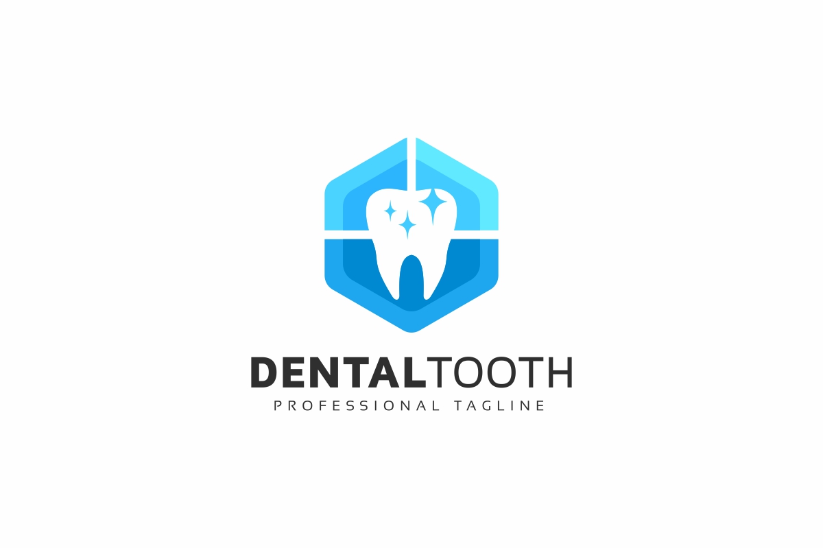 Download Шаблон логотипа "Dental Tooth Logo Template" / Dental Tooth Logo Template - Шаблон логотипа на тему графика blue clean clinic dental dentist design doctor graphic health icon image implant logo medical orthodontic symbol teeth tooth vector