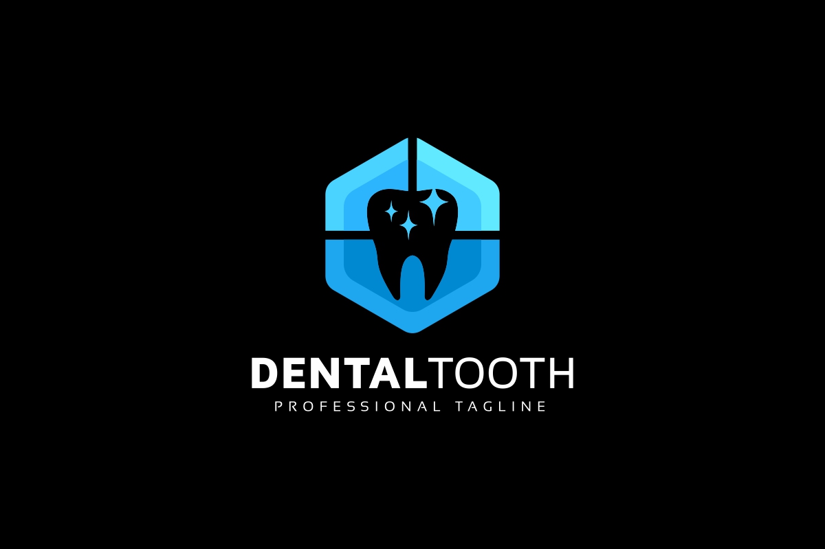 Download Шаблон логотипа "Dental Tooth Logo Template" / Dental Tooth Logo Template - Шаблон логотипа на тему графика blue clean clinic dental dentist design doctor graphic health icon image implant logo medical orthodontic symbol teeth tooth vector