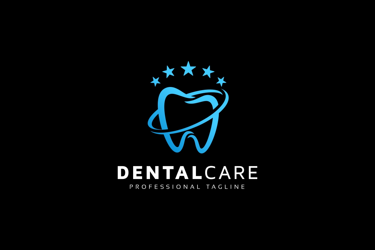Download Шаблон логотипа "Dental Care Logo Template" / Dental Care Logo Template - Шаблон логотипа на тему графика beautiful classy dental logo practice dentist dentistry doctor flower flowers gums health hospital luxurious medical modern natural oral pearly plant