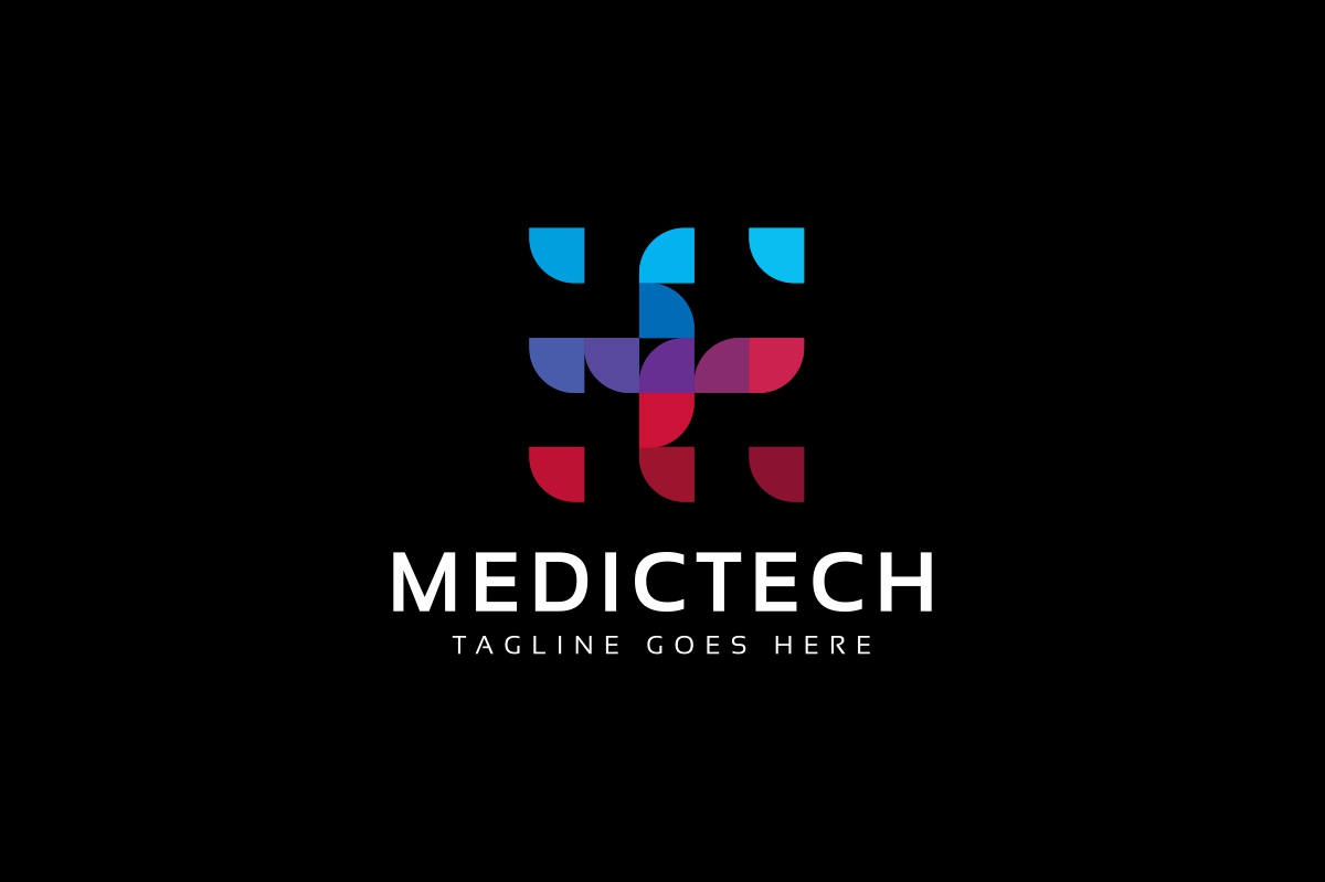 Download Шаблон логотипа "Medical Tech Logo Template" / Medical Tech Logo Template - Шаблон логотипа на тему графика brand branding business clinic corporare healt logo health software sybol symbol hospital identity logotype tech visual