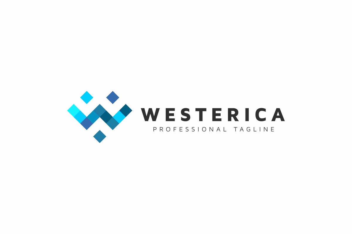 Download Шаблон логотипа "Westerica W Letter Logo Template" / Westerica W Letter Logo Template - Шаблон логотипа на тему графика app bold brand branding business clean colorful corporate logo creative forum letter logotype media modern professional simple software strong studio