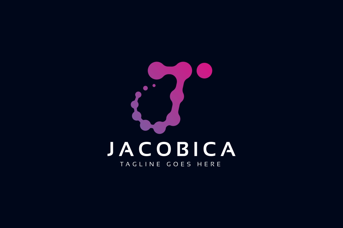 Download Шаблон логотипа "Jacobica J Letter Logo Template" / Jacobica J Letter Logo Template - Шаблон логотипа на тему графика agency brand branding business chain consultant corporate entertainment firm gravitation i letter identity intelligence internet j logo joint media modern
