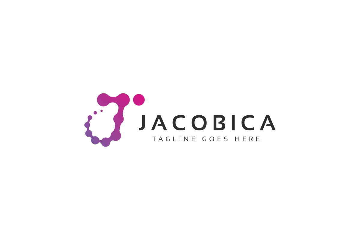 Download Шаблон логотипа "Jacobica J Letter Logo Template" / Jacobica J Letter Logo Template - Шаблон логотипа на тему графика agency brand branding business chain consultant corporate entertainment firm gravitation i letter identity intelligence internet j logo joint media modern