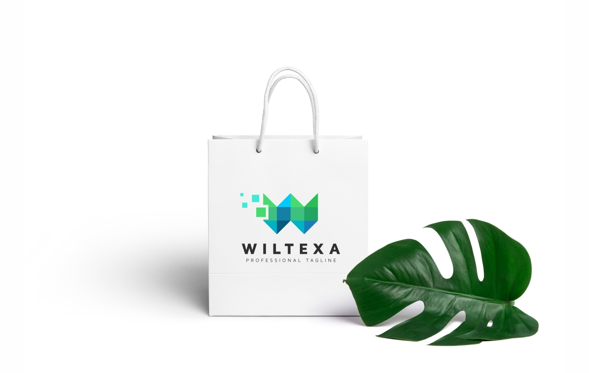 Download Шаблон логотипа "Wiltexa W Letter Logo Template" / Wiltexa W Letter Logo Template - Шаблон логотипа на тему графика agency art bold brand branding colorful colors creative developed identify letter w logo media modern smart objects software studio unique
