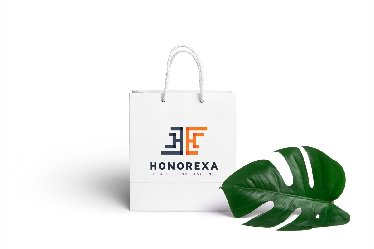 Download Шаблон логотипа "Honorexa H Letter Logo Template" / Honorexa H Letter Logo Template - Шаблон логотипа на тему графика bold business clean construction crisp h letter h logo hotel initial insurance iron logotype metal modern professional real estate rounded