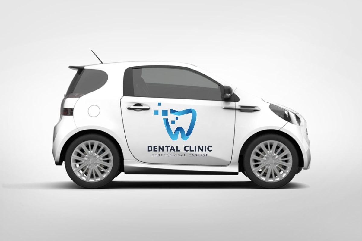 Download Шаблон логотипа "Dental Clinic Logo Template" / Dental Clinic Logo Template - Шаблон логотипа на тему графика caries child children clean clear clinic decay dental dentist dentistry doctor fresh futuristic branding geek identity kid medical orthodontist apple