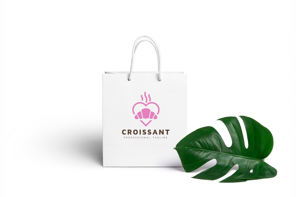 Download Шаблон логотипа "Croissant Logo Template" / Croissant Logo Template - Шаблон логотипа на тему графика baker bakery bread cafe coffee concept confectionery cook croissant dish eatery french food kitchen logo muffin pastries pastry restaurant small