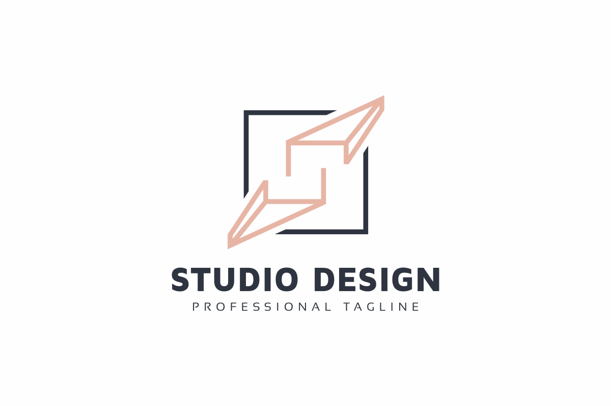 Download Шаблон логотипа "Studio Design S Letter Logo Template" / Studio Design S Letter Logo Template - Шаблон логотипа на тему графика agency blue brand branding business clear company corporate corporative design firm group identity letter modern place print ready resort s
