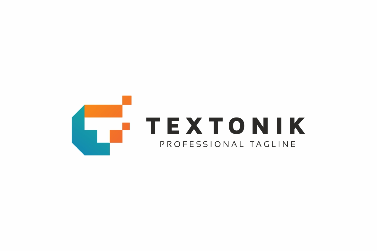 Download Шаблон логотипа "Textonik T Letter Logo Template" / Textonik T Letter Logo Template - Шаблон логотипа на тему графика architect company logo consulting corporate branding customizable fashion finance insurance interior law lawyer line media monogram multimedia business multipurpose office