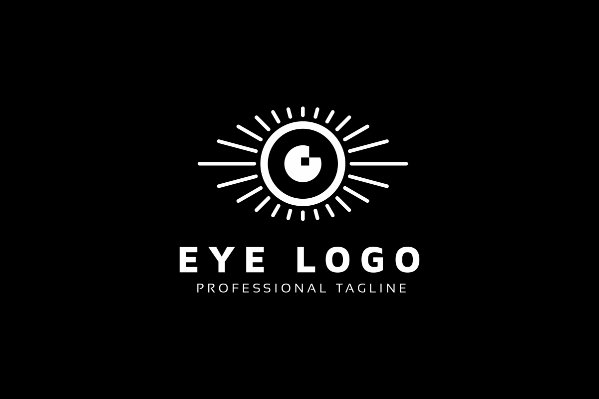 Download Шаблон логотипа "Eye Logo Template" / Eye Logo Template - Шаблон логотипа на тему графика audio brand branding business creative electronic eye logo logotype media modern mp3 music online play player playing radio recording red