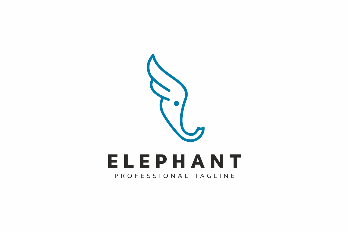 Download Шаблон логотипа "Elephant Logo Template" / Elephant Logo Template - Шаблон логотипа на тему графика animal animals authority dignity ecology elephan logo elephant finance good fkndament investment large logotype machinery natural nature powerpoint respect safari