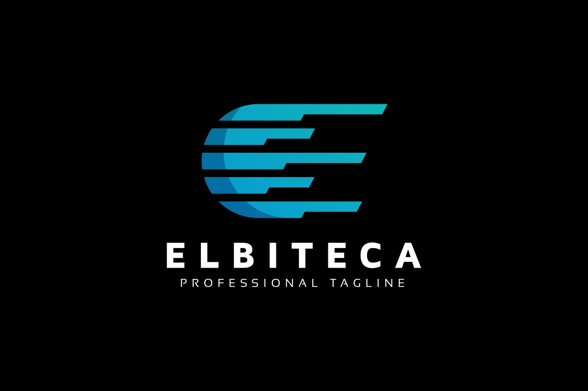 Download Шаблон логотипа "Elbiteca E Letter Logo Template" / Elbiteca E Letter Logo Template - Шаблон логотипа на тему графика art bold brand branding business company connection corporate creative design e letter e logo ecommerce icon iconic identity modern professional