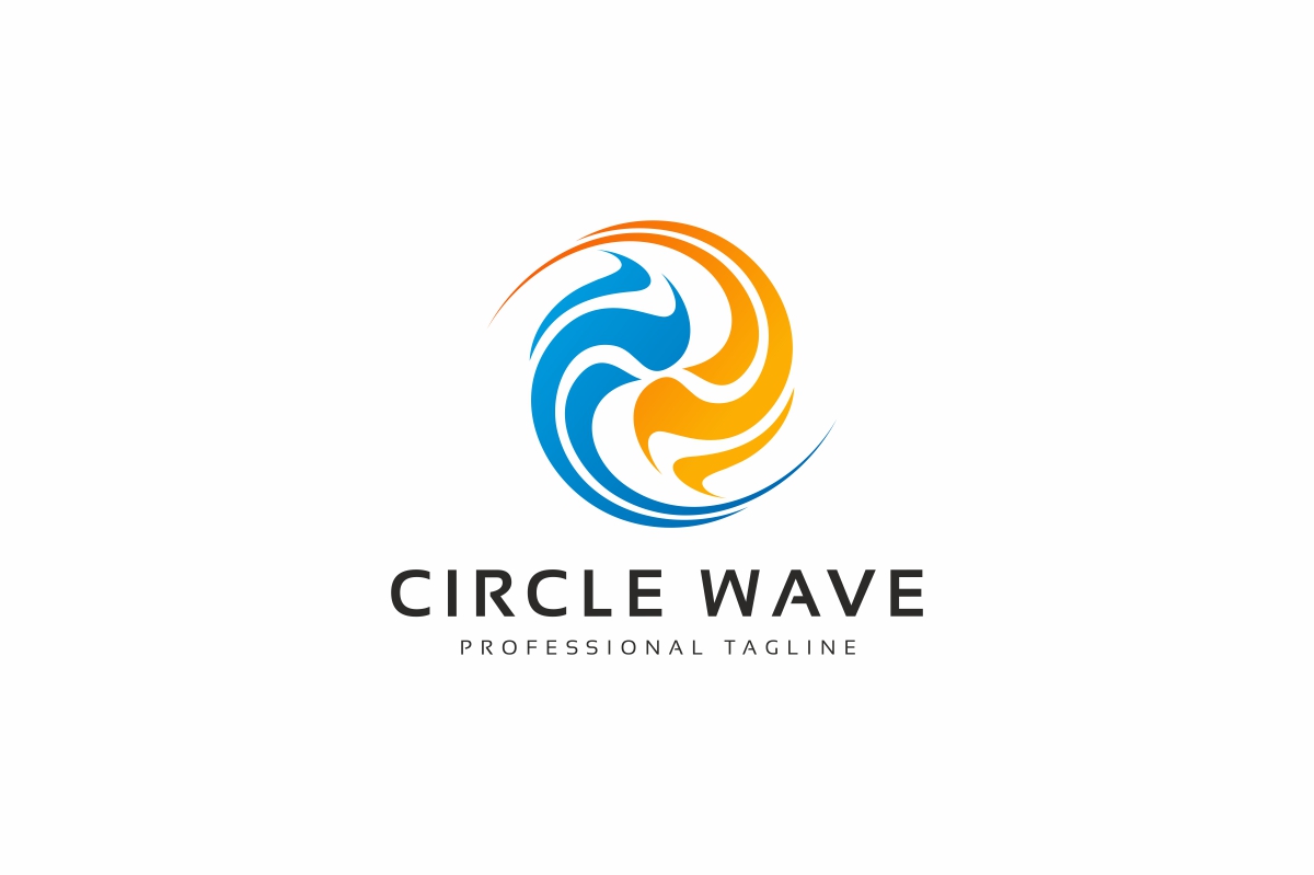 Download Шаблон логотипа "Circle Wave Logo Template" / Circle Wave Logo Template - Шаблон логотипа на тему графика abstract,aqua,blue,business,circular,corporate,creative,curve,decorative,deep,design,fresh,ocean,psd,round,sand,sea,water,wave