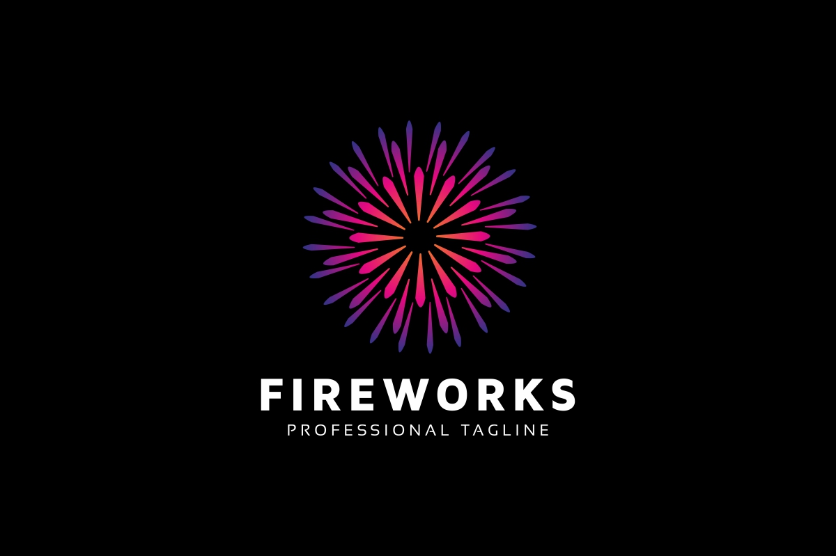 Download Шаблон логотипа "Fireworks Logo Template" / Fireworks Logo Template - Шаблон логотипа на тему графика black,brainstorming,bright,circle,creative,fire,fireworks,graphic,idea,illustration,illustrator,logo,media,orange,powerpoint,rotation,spirit,template,vector,versatile,yellow