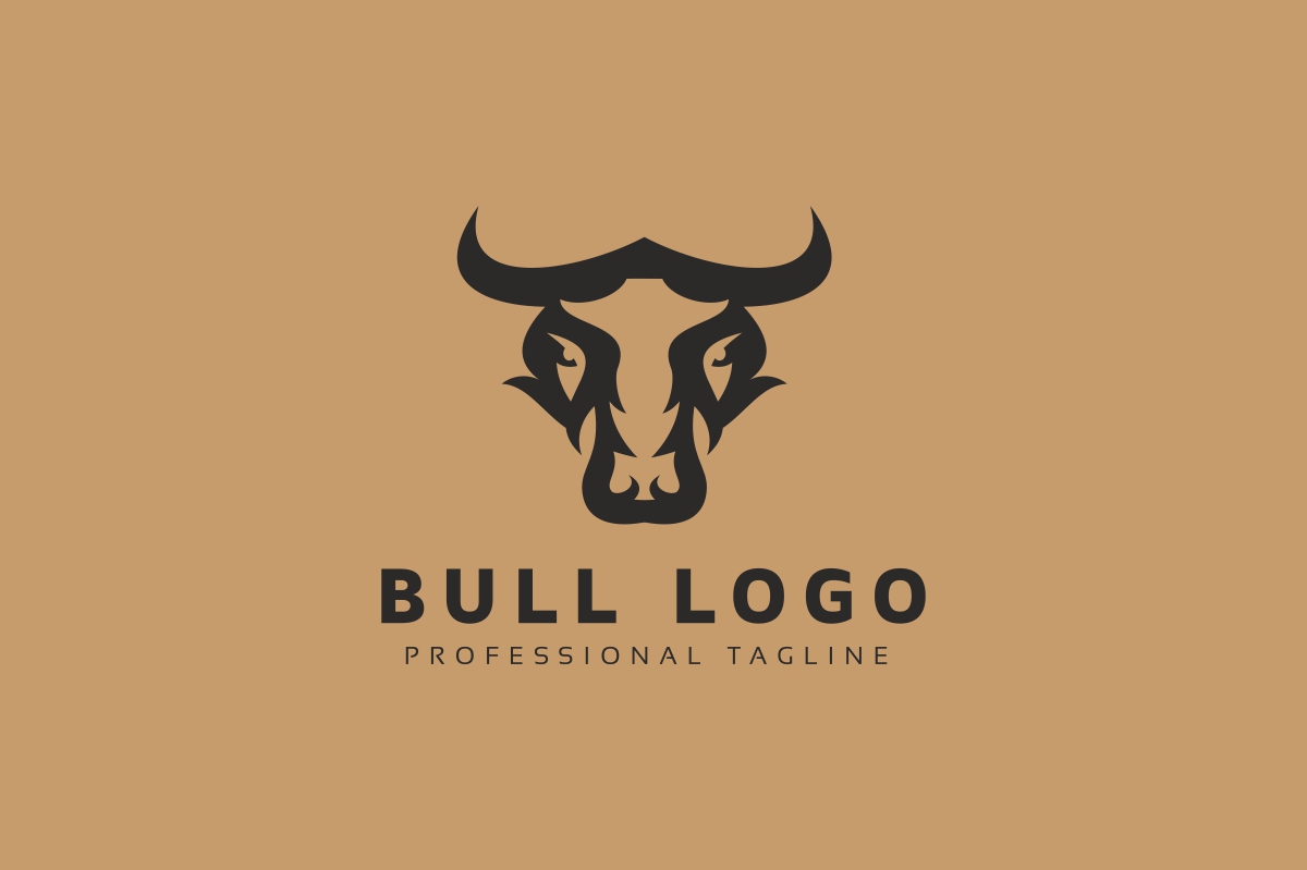 Download Шаблон логотипа "Bull Logo Template" / Bull Logo Template - Шаблон логотипа на тему графика black,blue,brand,branding,brave,bull,business,company,creative,gray,grey,logo,logotype,mark,modern,red