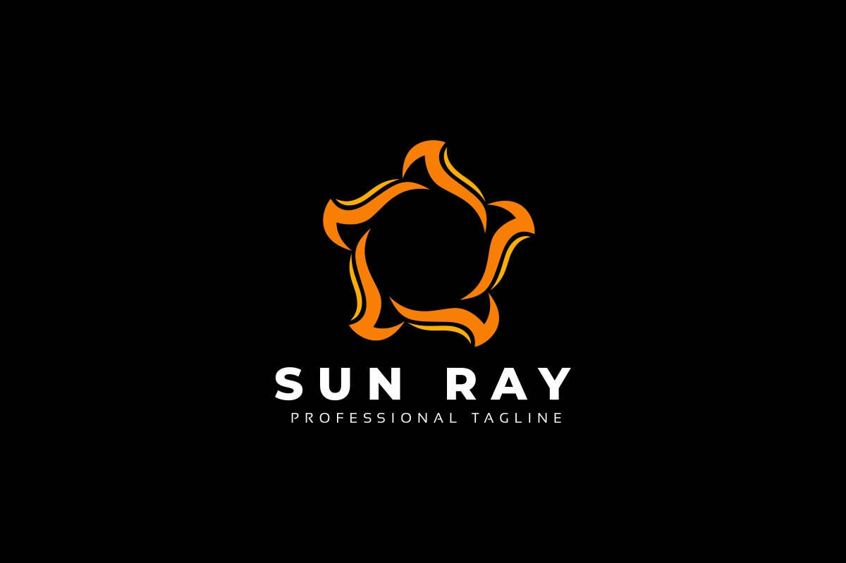 Download Шаблон логотипа "Sun Ray Logo Template" / Sun Ray Logo Template - Шаблон логотипа на тему графика abstract,beauty,business,earth,eco,energy,financial,fuel,green,group,horizont,logo,hybrid,investment,logotype,natural,nature,professional,ray,shine