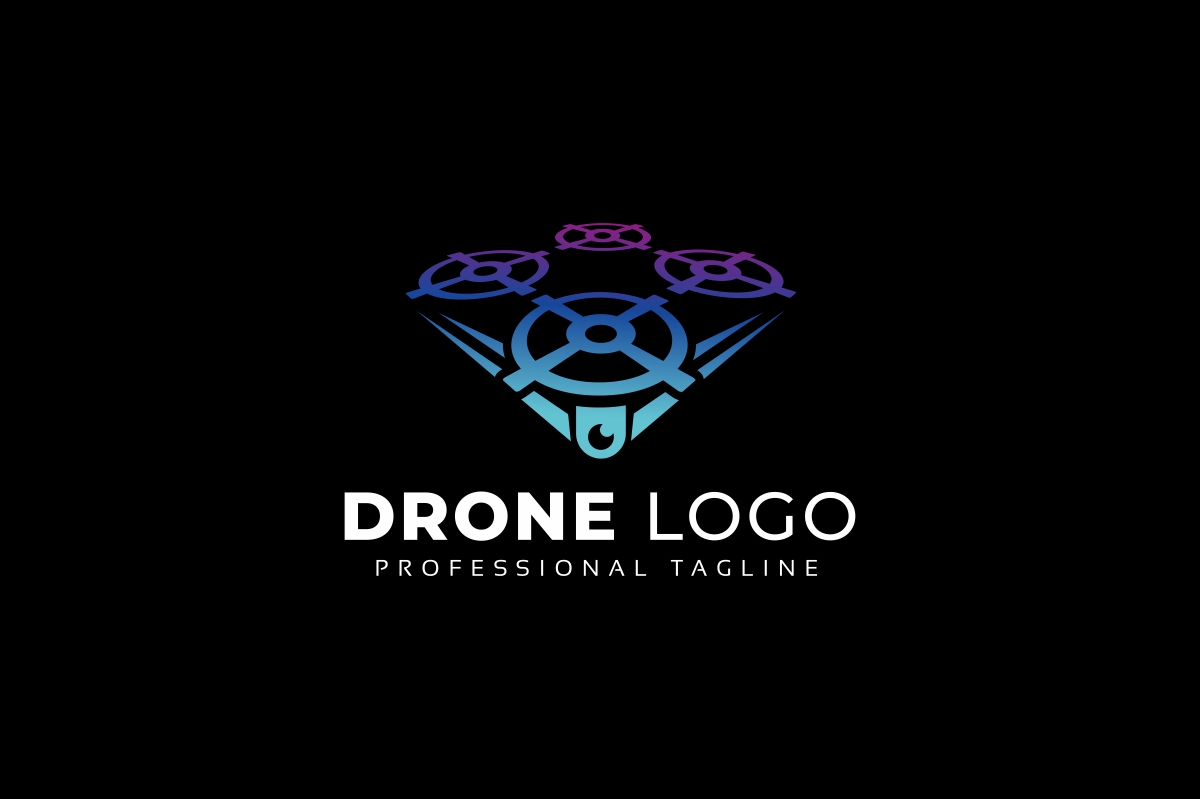 Download Шаблон логотипа "Drone Logo Template" / Drone Logo Template - Шаблон логотипа на тему графика agency,air,army,business,cam,camera,check,civil,drone,destination,drive,expert,logo,store,drones,flight,fly,guided,helicopter,hobby