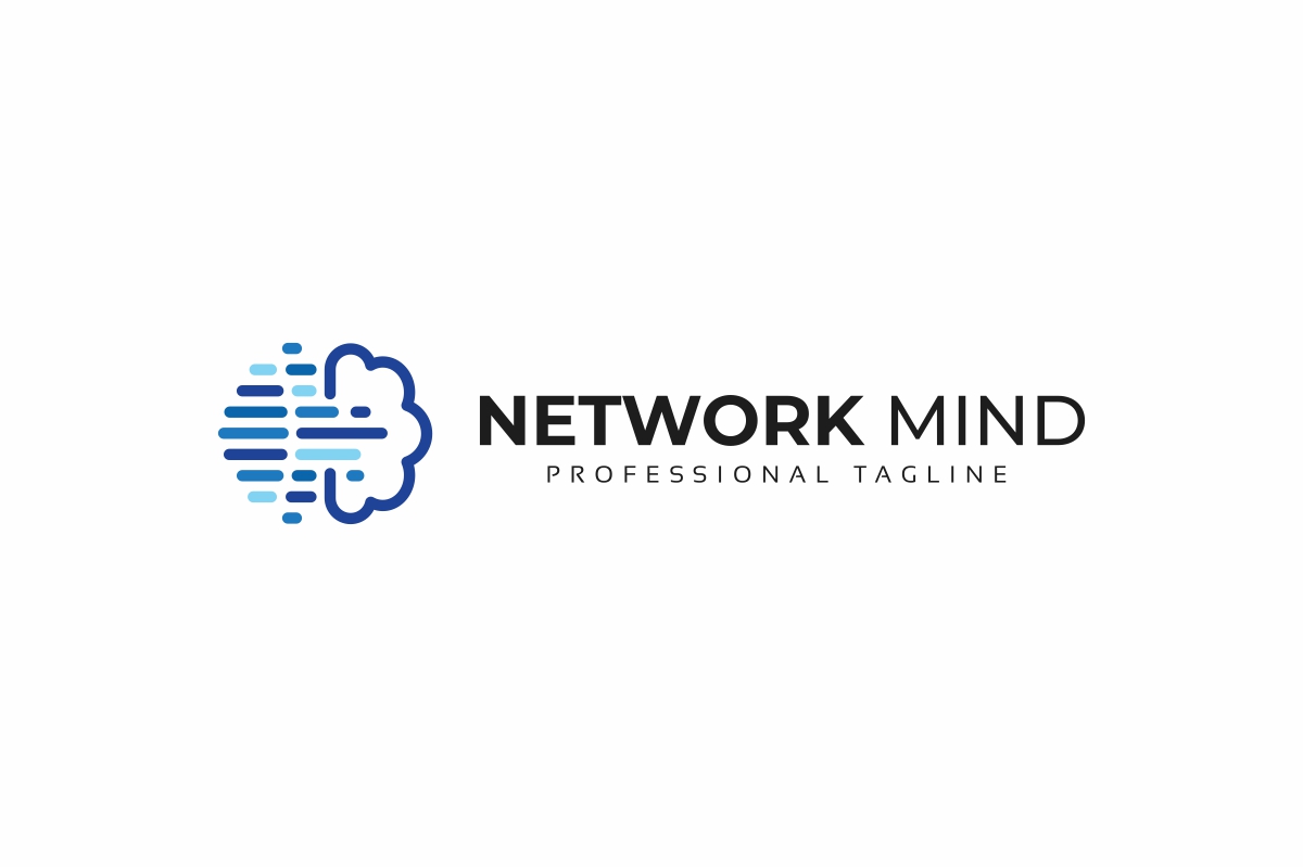 Download Шаблон логотипа "Network Mind Logo Template" / Network Mind Logo Template - Шаблон логотипа на тему графика abstract,face,app,artificial,brain,brainstorm,consultant,creative,creativity,digital,human,futuristic,head,system,identity,imaginative,intelligence,interactive,profile,internet