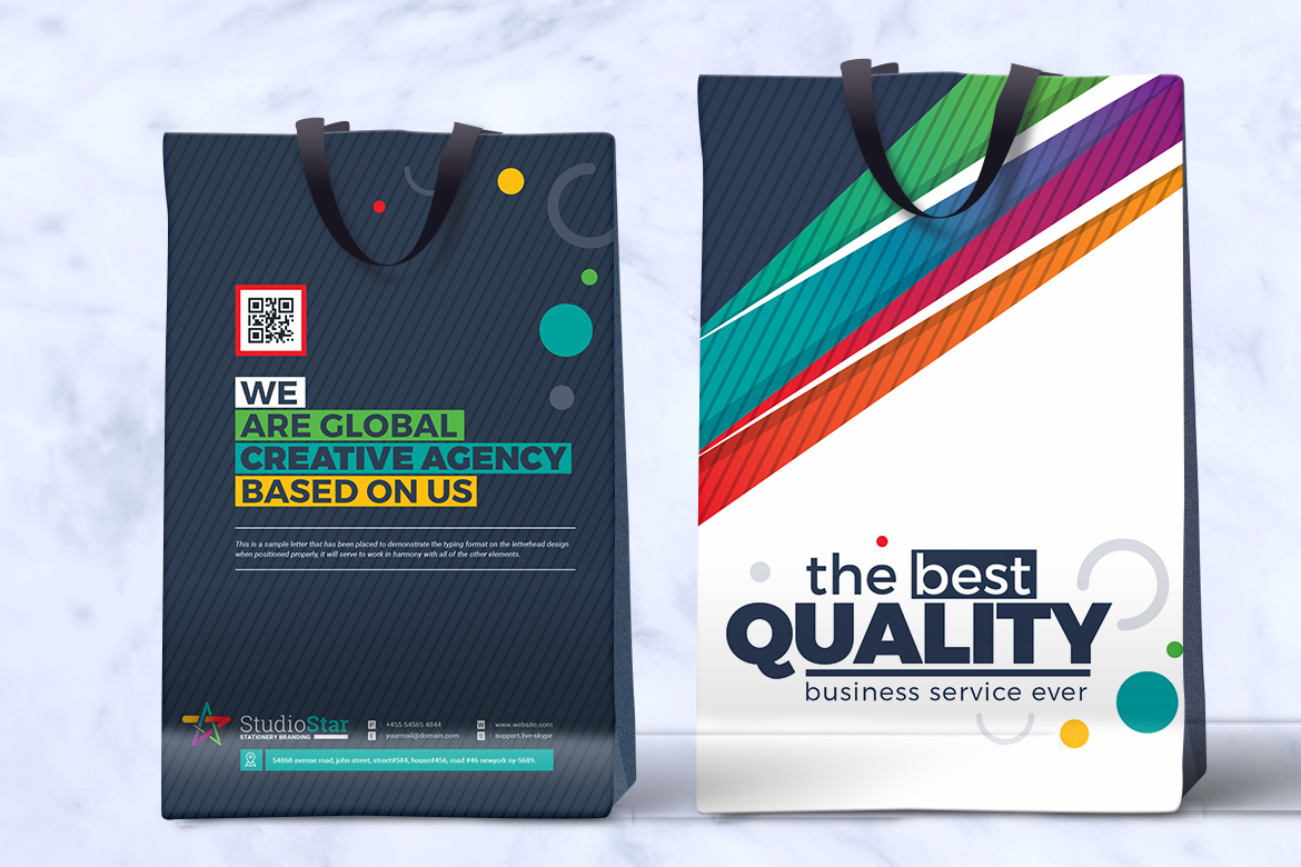 Download Фирменный стиль "7 Shopping Bag Bundle - Corporate Identity Template" / 7 Shopping Bag Bundle - Corporate Identity Template - Фирменный стиль на тему графика shopping bag bundle template pack package big bundleundefined