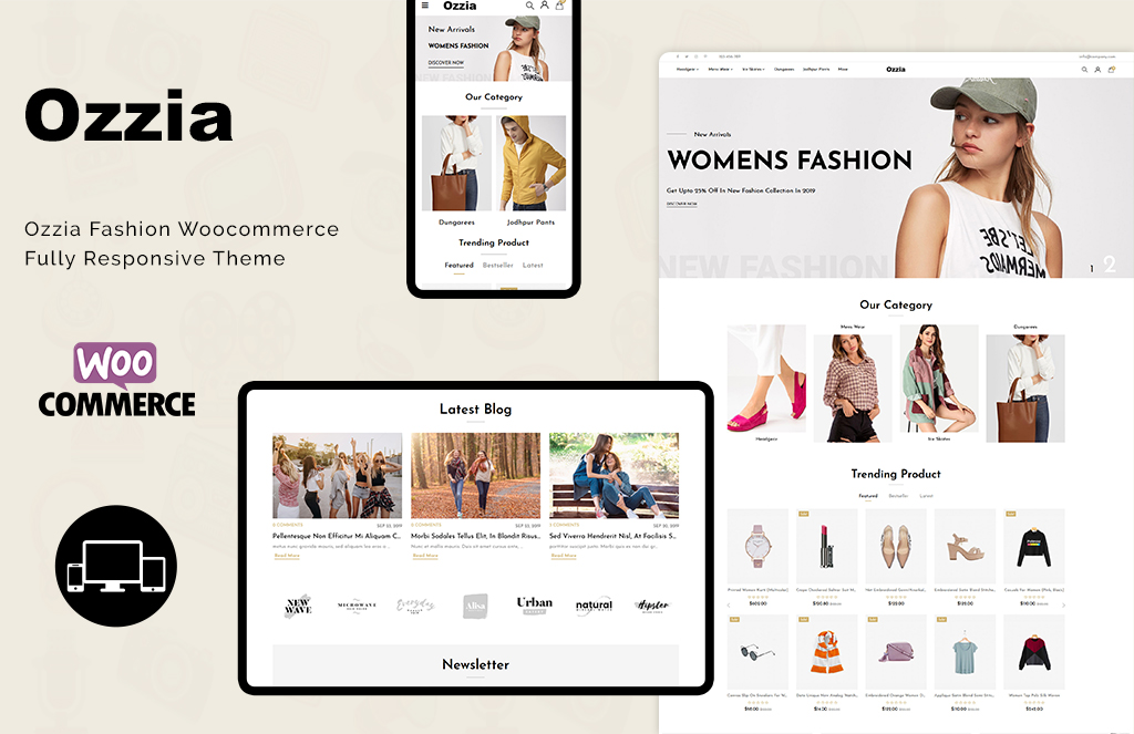 Ozzia - Fashion Premium WooCommerce Theme