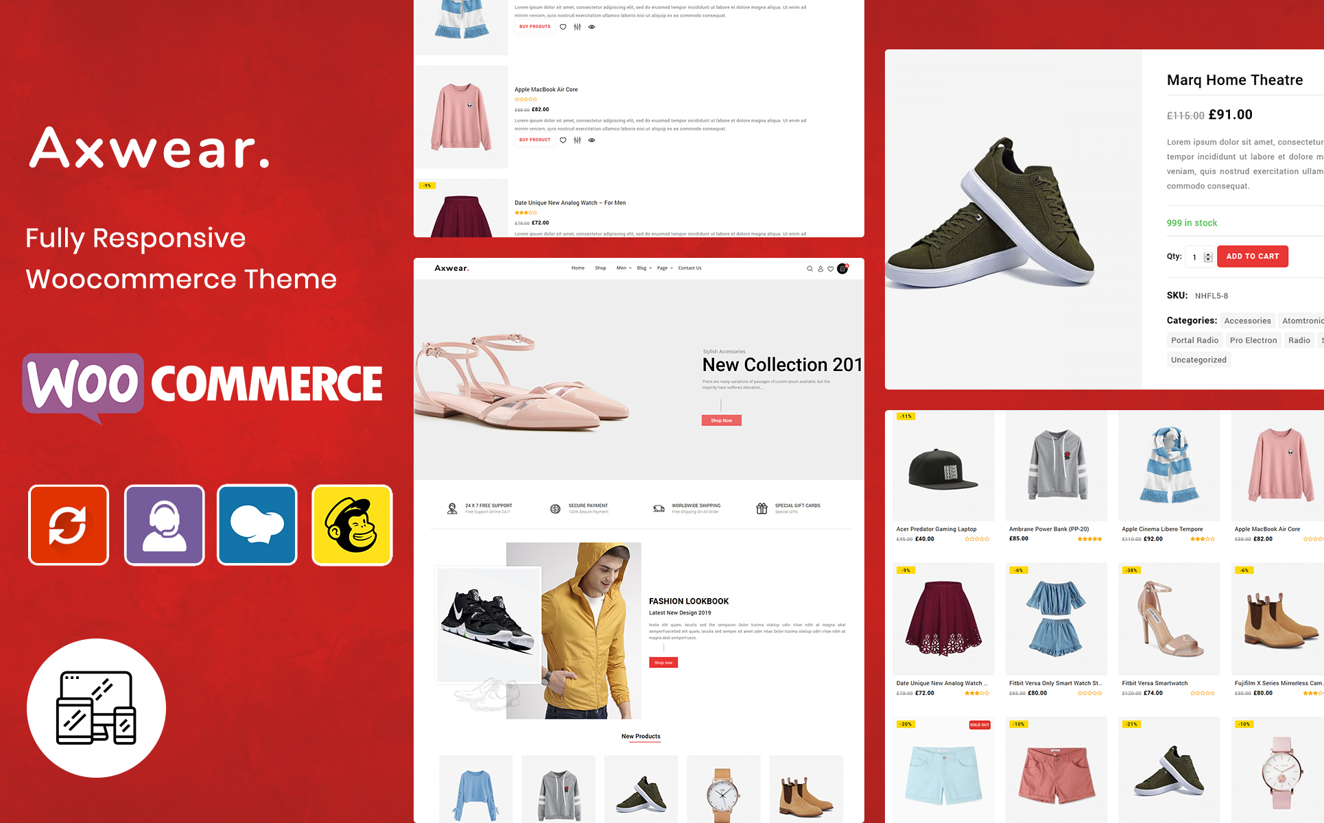 Axwear - Fashion Multipurpose WooCommerce Theme