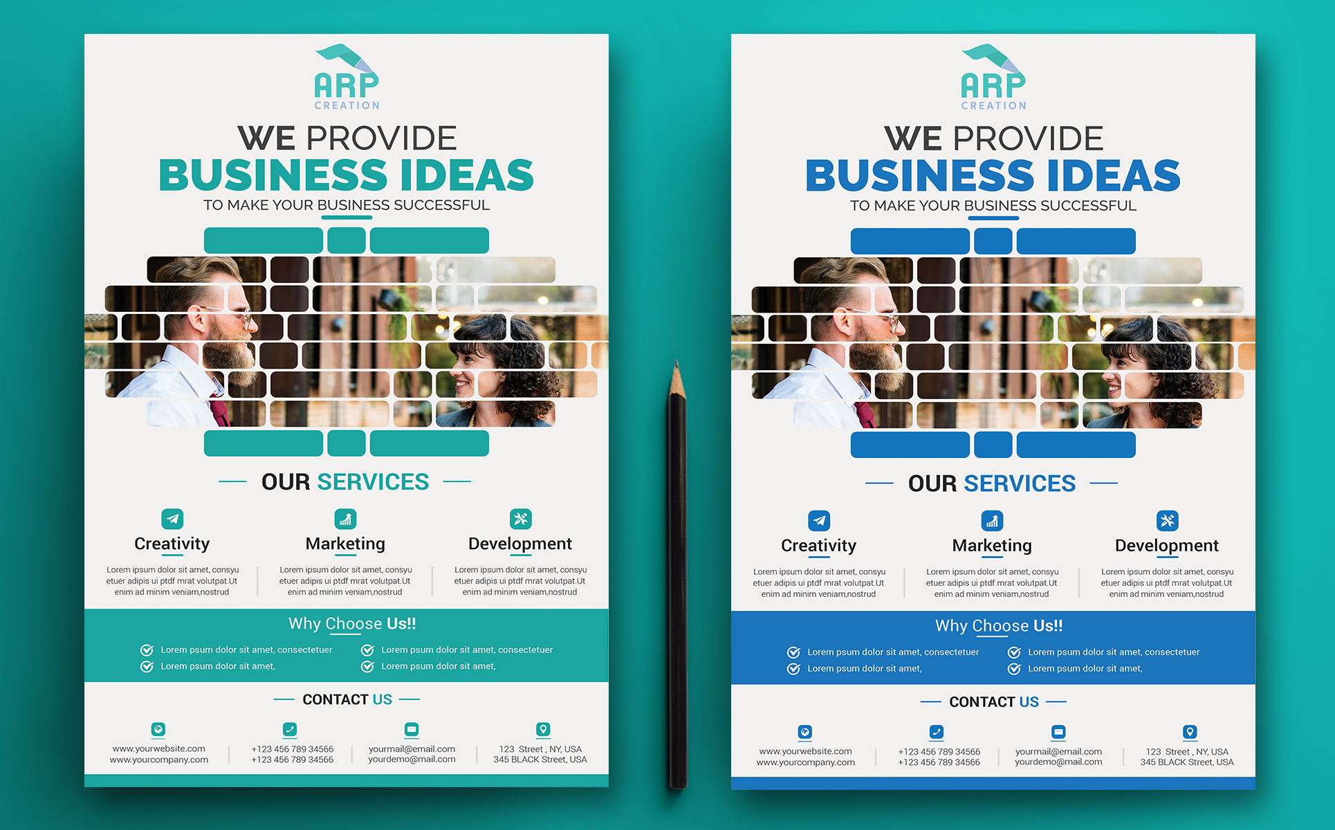 Download Фирменный стиль "ARP Creation Corporate Flyer - Corporate Identity Template" / ARP Creation Corporate Flyer - Corporate Identity Template - Фирменный стиль на тему графика branding bundle business company corporate creative design digital flyer graphic ideas interactive interior layouts marketing modern multimedia multipurpose photoshop psd