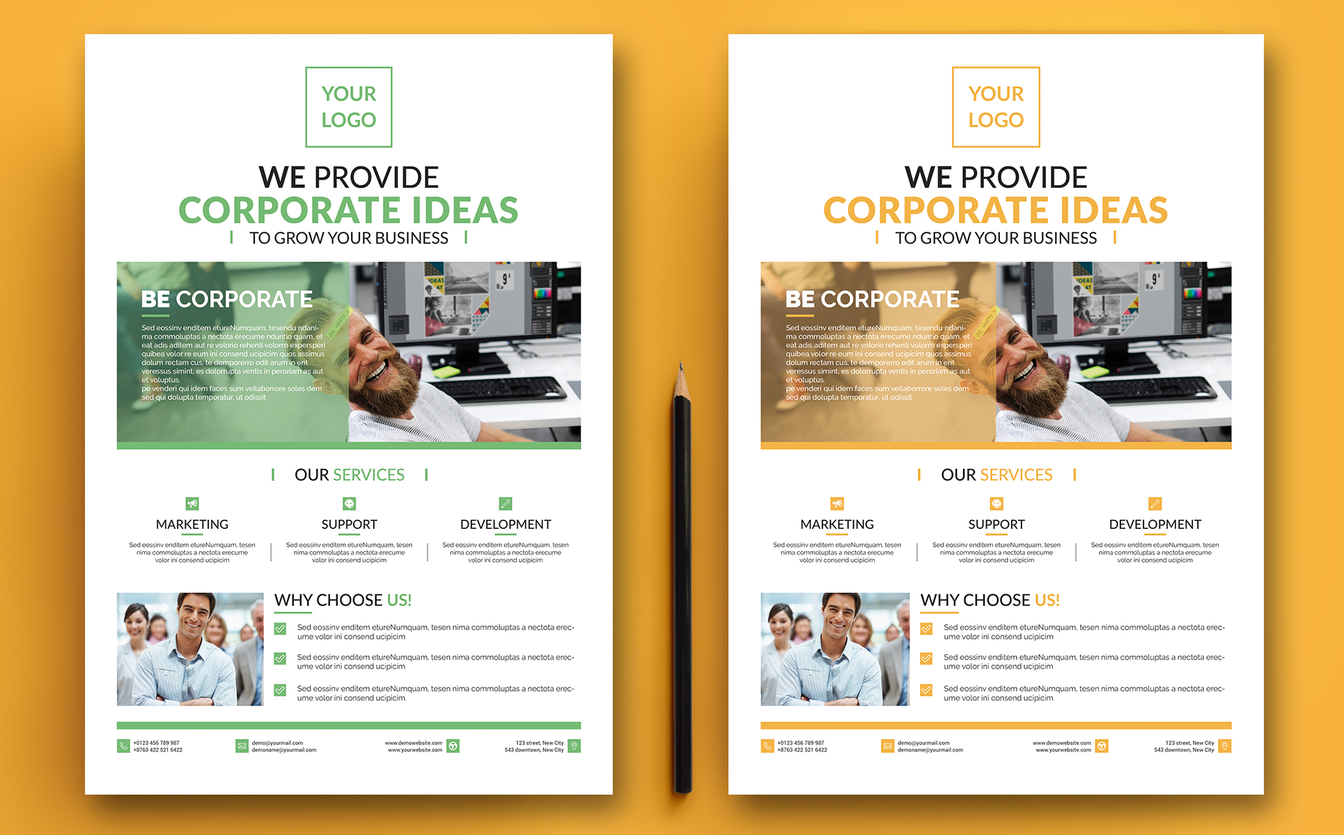 Download Фирменный стиль "Nelson Don - Indesign Flyer - Corporate Identity Template" / Nelson Don - Indesign Flyer - Corporate Identity Template - Фирменный стиль на тему графика agency architecture blue branding bundle business company corporate creative design digital flyer graphic ideas interactive interior layouts marketing indesign indd