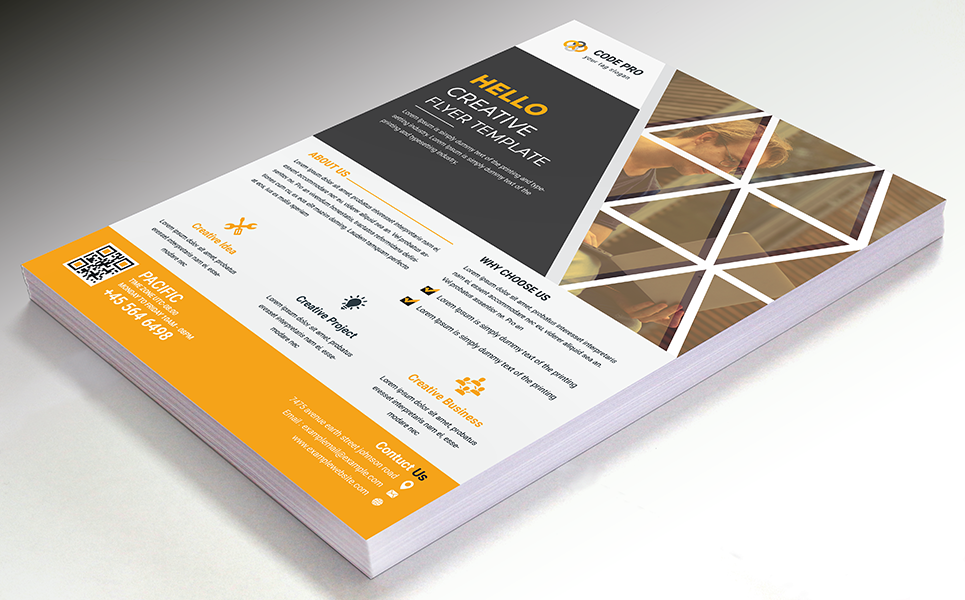 Download Фирменный стиль "Hello Corporate Flyer Design - Corporate Identity Template" / Hello Corporate Flyer Design - Corporate Identity Template - Фирменный стиль на тему графика ad agency builder bundle business clean coaching company concept consulting corporate creative design digital flyer flyers marketing modern multipurpose office