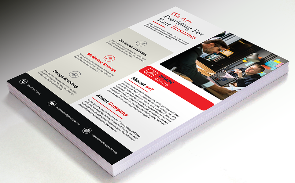 Download Фирменный стиль "Providing For Your Business Flyer - Corporate Identity Template" / Providing For Your Business Flyer - Corporate Identity Template - Фирменный стиль на тему графика ad agency builder bundle business clean coaching company concept consulting corporate creative design digital flyer flyers marketing modern multipurpose office