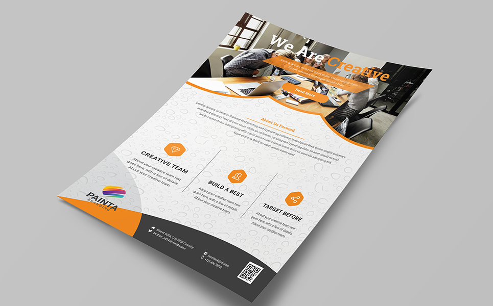 Download Фирменный стиль "We Are Creative Flyer PSD - Corporate Identity Template" / We Are Creative Flyer PSD - Corporate Identity Template - Фирменный стиль на тему графика ad agency builder bundle business clean coaching company concept consulting corporate creative design digital flyer flyers marketing modern multipurpose office
