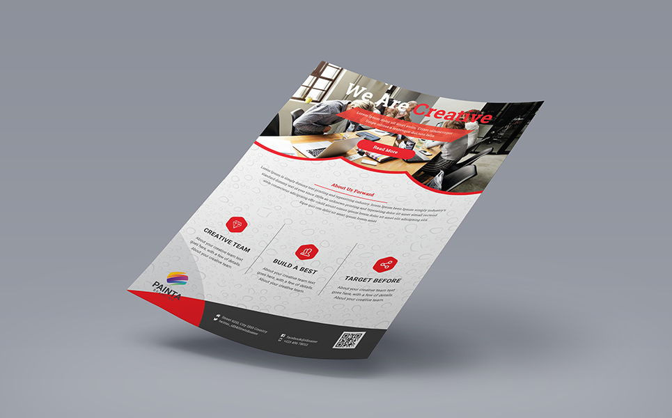 Download Фирменный стиль "We Are Creative Flyer PSD - Corporate Identity Template" / We Are Creative Flyer PSD - Corporate Identity Template - Фирменный стиль на тему графика ad agency builder bundle business clean coaching company concept consulting corporate creative design digital flyer flyers marketing modern multipurpose office